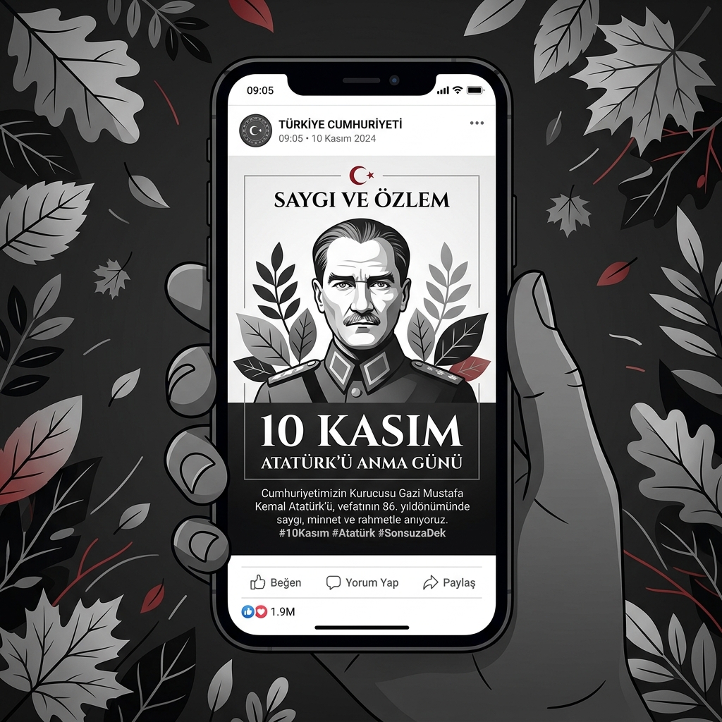 10 Kasim Ataturk'u Anma Gunu