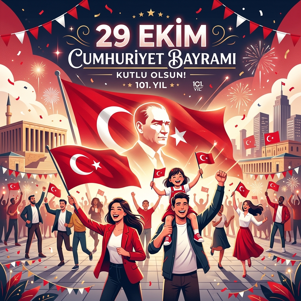 29 Ekim Cumhuriyet Bayramı Kutlaması