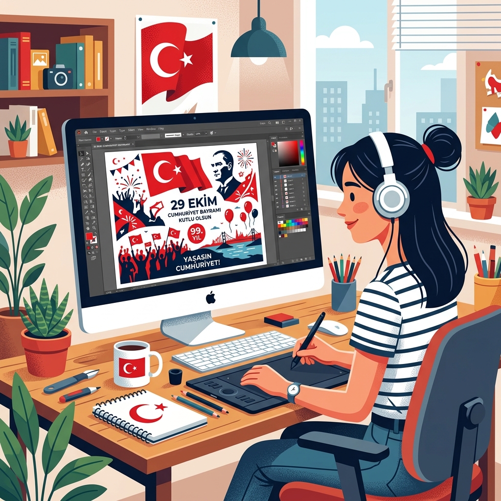 29 Ekim Cumhuriyet Bayrami Ucretsiz Tasarimlar