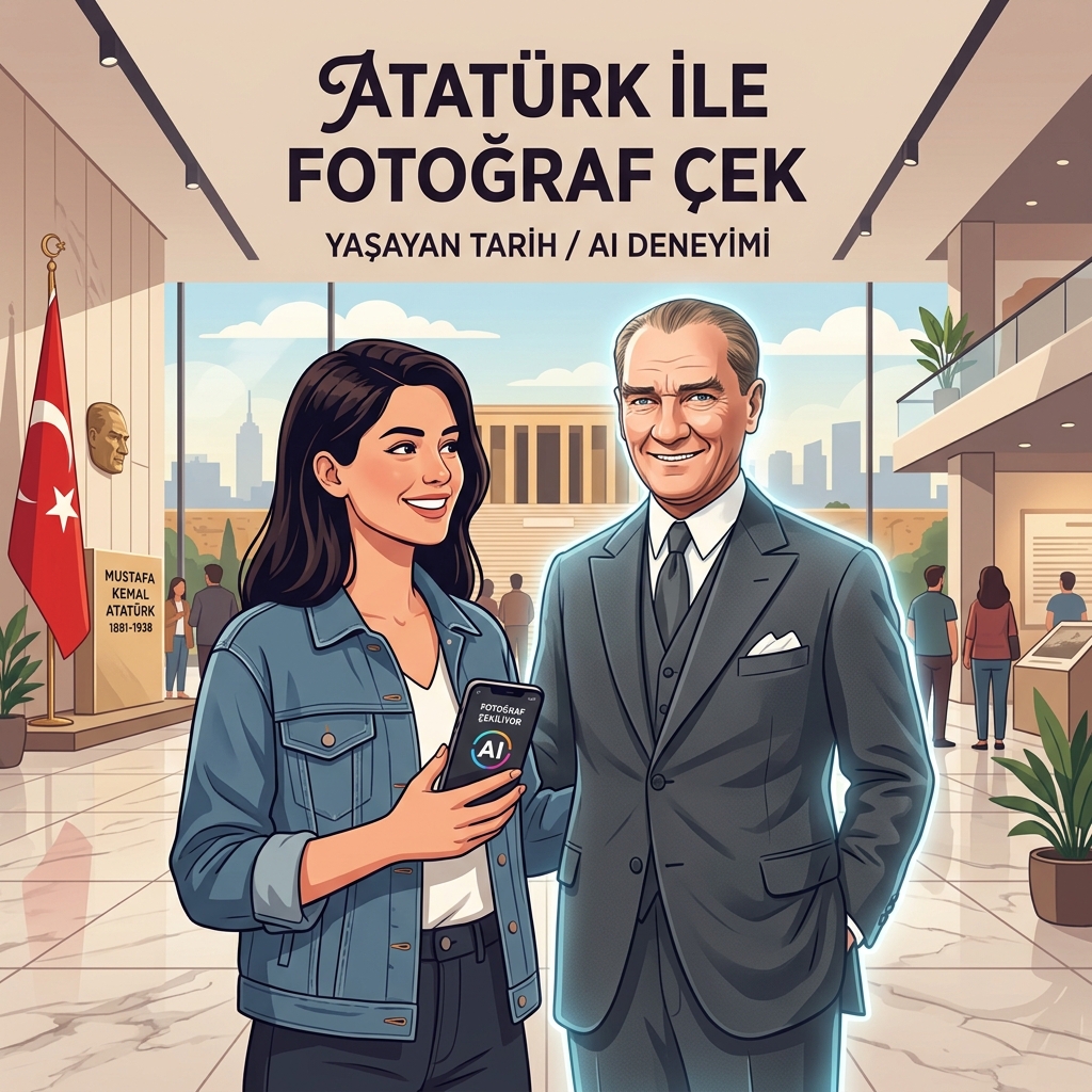 Ataturk ile Fotografiniz