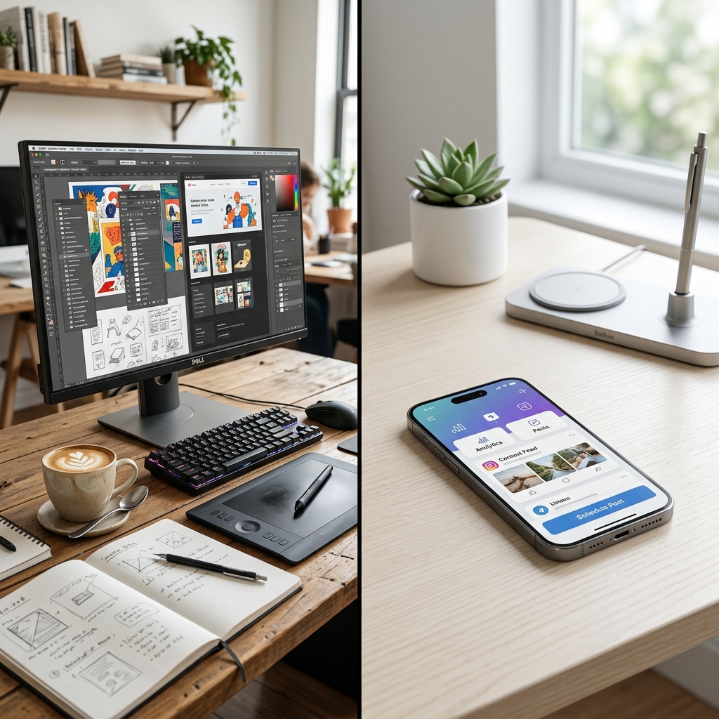 Postuby vs Canva