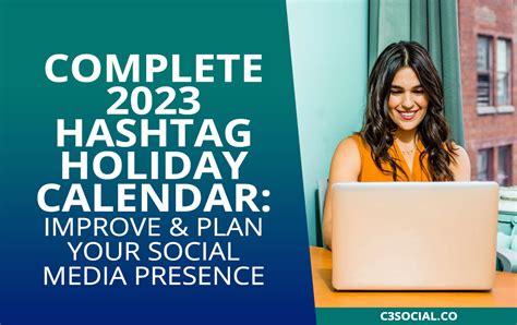 Trending Hashtags for 2024 Social Media Holidays